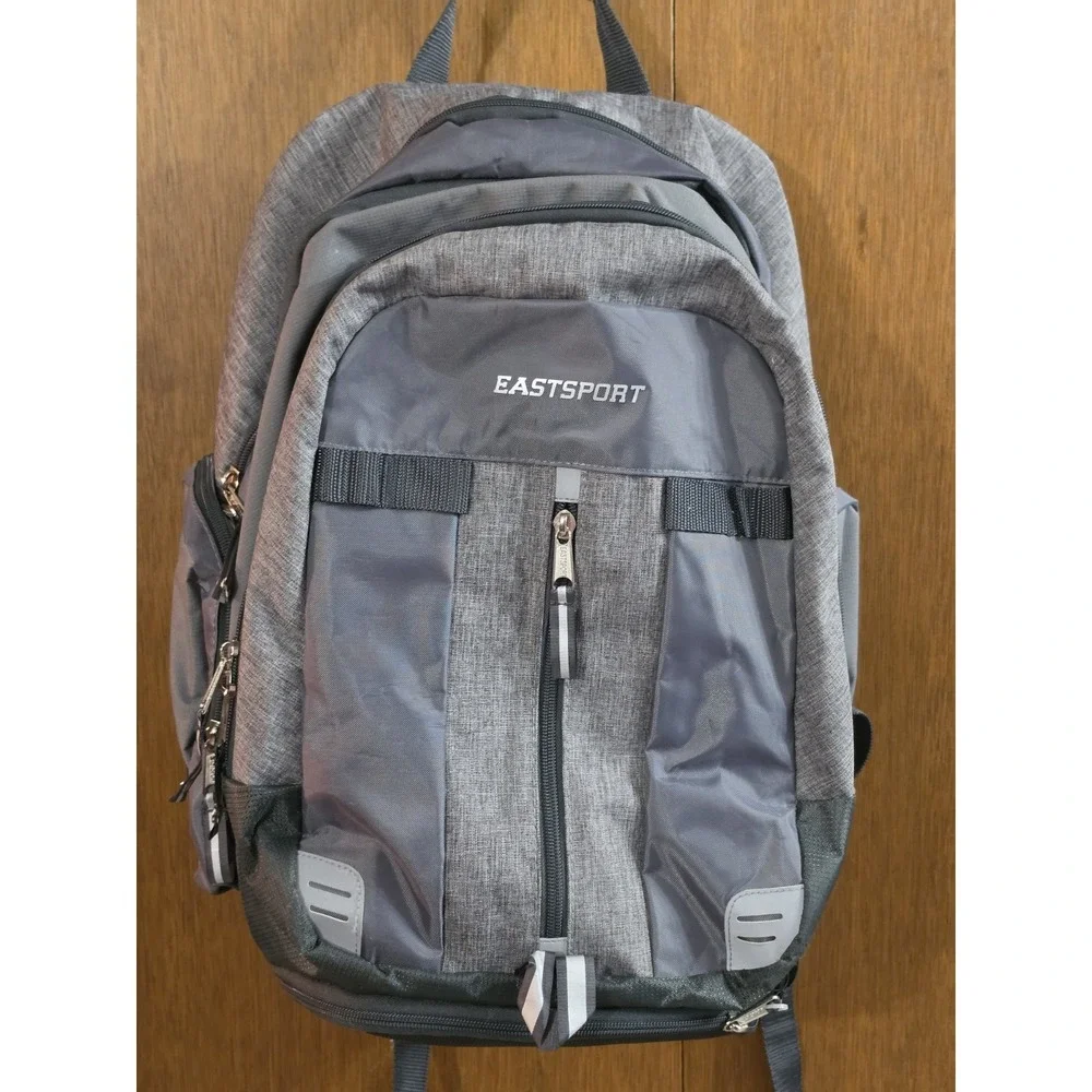 Eastsport Gray Rally Sport Backpack Laptop Tech Sleeve